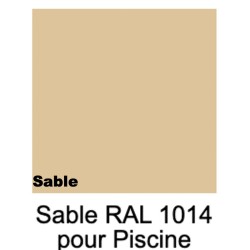 Résine polyuréthane spécial piscine 5 litres pour +/- 50M2 pour une couche